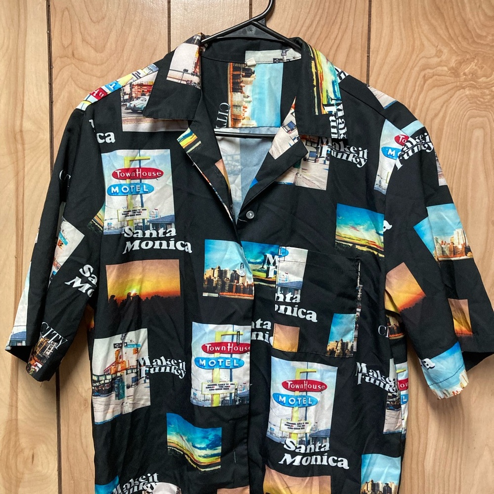 Santa Monica Graphic Men's Shirt